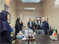 بازدید میدانی رئیس هیأت‌مدیره شرکت انبارهای عمومی و خدمات گمرکی ایران از شرکت تهران 1