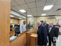 بازدید میدانی رئیس هیأت‌مدیره شرکت انبارهای عمومی و خدمات گمرکی ایران از شرکت تهران 11